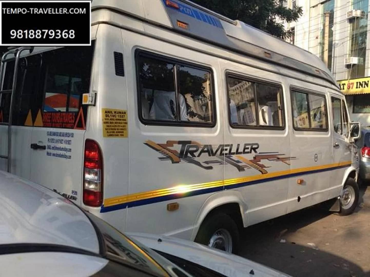 15 Seater tempo traveller available for rent in delhi